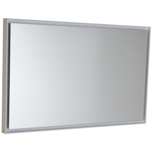 SAPHO FLOAT zrcadlo s LED osvětlením 90x55cm, bílá 22561