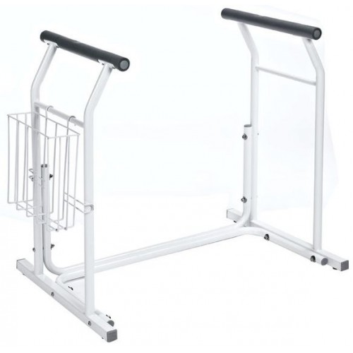 SAPHO SENIOR Opěrná mobilní madla k WC, bílá A0110101