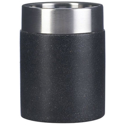 SAPHO STONE sklenka na postavení, černá SAPHO STONE sklenka na postavení, černá