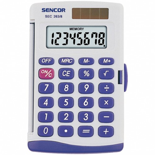 SENCOR SEC 263/ 8 DUAL kalkulačka 10001167