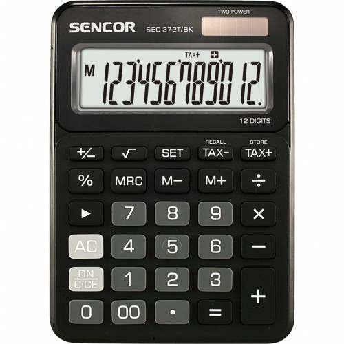 SENCOR SEC 372T/BK kalkulačka černá 45009800