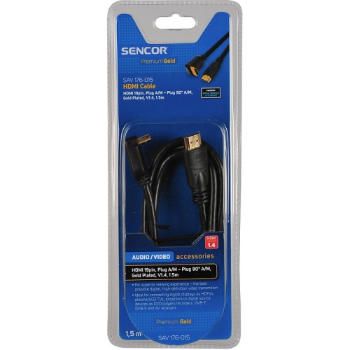 SENCOR AV kabel SAV 176-015 HDMI A-A 90st.V1.4 PG 35040935