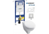 VÝHODNÝ SET 3 - modul Geberit + závěsné WC + sedátko + tlačítko + izolace