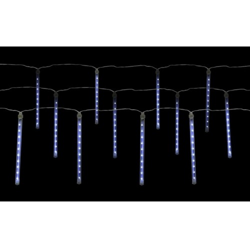 PROMÁČKLÝ OBAL SHARKS Vánoční osvětlení Padající sníh se 100 LED diodami, bílá SA095 - PLNĚ FUNKČNÍ