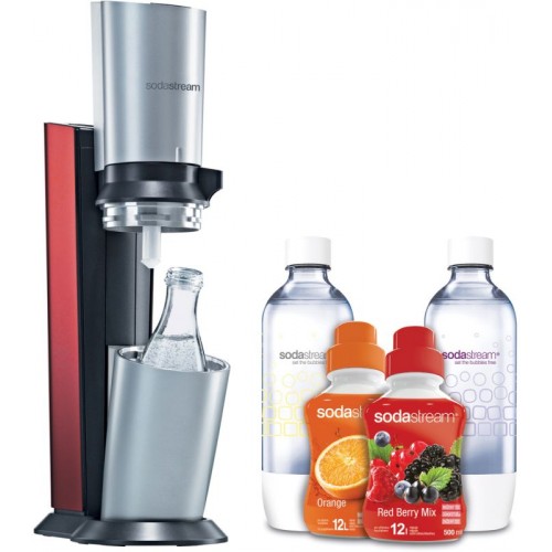 Sada Crystal Red + dárek SODASTREAM