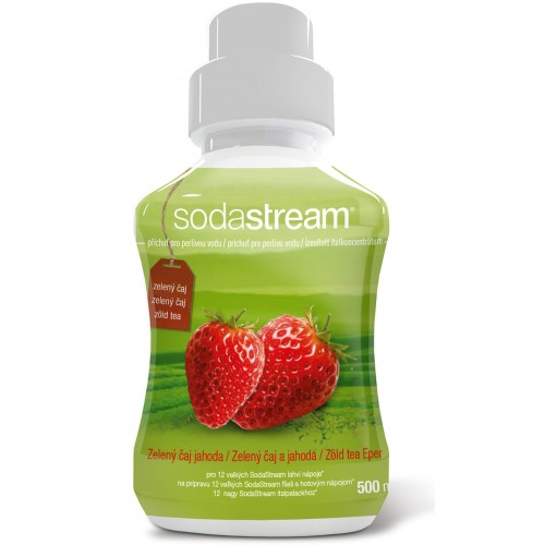 SODASTREAM Příchuť ZELENÝ ČAJ - JAHODA 500ml 42003931