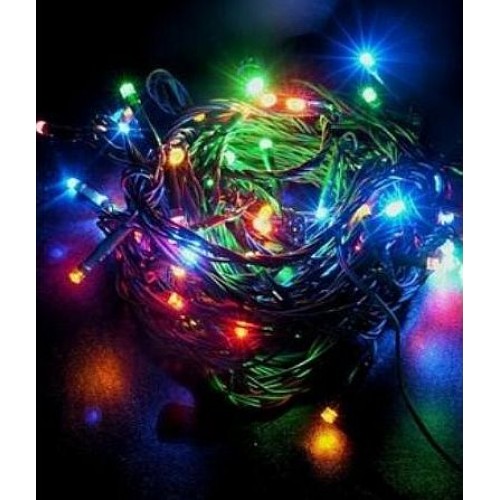 Vánoční osvětlení 12,6 m,180 LED - programovatelné - BAREVNÉ VS461