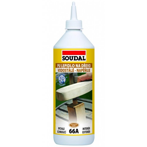 SOUDAL 66A polyuretanové lepidlo na dřevo 250 ml SOUDAL 66A polyuretanové lepidlo na dřevo 250 ml
