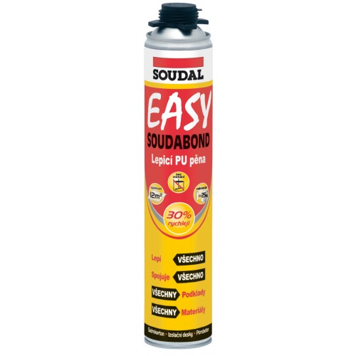 SOUDAL EASY SOUDABOND GUN PU lepidlo v aerosolovém balení 750 ml