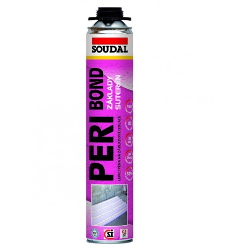 SOUDAL PERI BOND lepící pěna na základové izolace 750 ml 1228