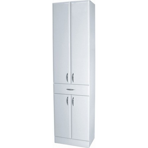 INTEDOOR AZZURRA vysoká koupelnová skříňka na soklu AZSV50/63