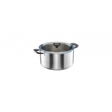 Fiskars Hrnec s pokličkou 7L nerezová ocel 1072318