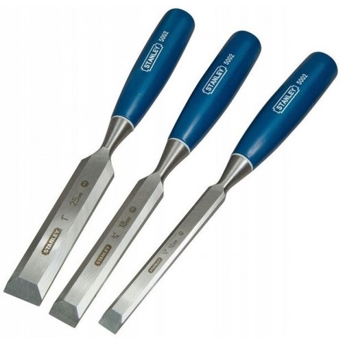 STANLEY 0-16-128 3dílná sada dlát 5002 (12, 18, 25mm)