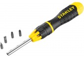STANLEY 0-68-010 Vícebitový šroubovák s ráčnou a 10 bity