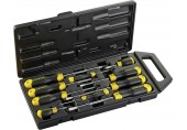 STANLEY 2-65-014 CushionGrip Sada šroubováků v kufříku, 10dílná