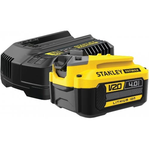 STANLEY SFMCB14M1 FatMax Startovací sada V20 4,0Ah (1 baterie + nabíječka)