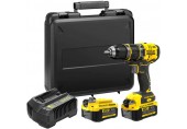 STANLEY SFMCD721M2K-QW V20 Aku vrtačka s příklepem (80Nm/18V/2x4,0Ah), kufr
