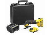 STANLEY SFMCE500D2K V20 Aku multifunkční oscilační bruska (18V/2x2,0Ah), kufr