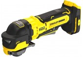 STANLEY SFMCE510B V20 Bezuhlíková oscilační bruska (18V/bez aku a nabíječky)