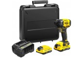 STANLEY SFMCF810D2K FatMaxV20 Aku rázový utahovák 1/4" (18V/2x2,0Ah), kufr