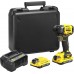 STANLEY SFMCF820D2K FatMax V20 Aku rázový utahovák třírychlostní 1/4" (18V/2x2,0Ah), kufr