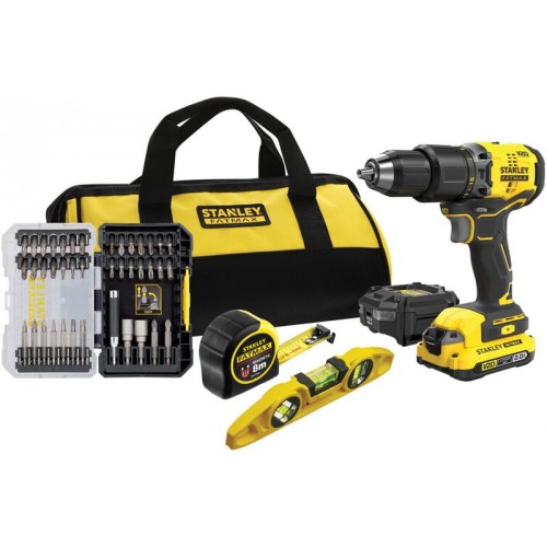 STANLEY SFMCK101D1S FatMax V20 Aku kombinovaná sada (18V/1x2,0Ah), brašna STANLEY SFMCK101D1S FatMax V20 Aku kombinovaná sada (18V/1x2,0Ah), brašna