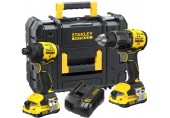 STANLEY SFMCK201D2T FatMax V20 Aku kombinovaná sada (18V/2x2,0Ah), Pro-Stack
