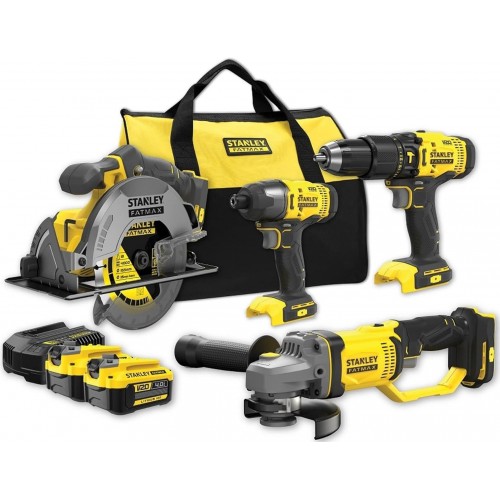 STANLEY SFMCK469M2 FatMax V20 Aku kombinovaná sada (18V/2x4,0Ah), taška