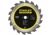 STANLEY STA15370 Pilový kotouč TCT/HM brousitelný pro podélné řezy 190x16mm, 18 zubů