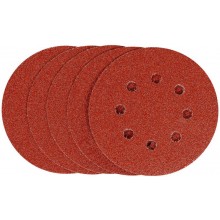 STANLEY STA32027-XJ Brusné papíry pro excentrickou brusku 125mm, P60, 5ks