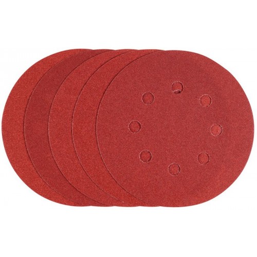 STANLEY STA32042-XJ Brusné papíry pro excentrickou brusku 125mm, P180, 5ks STANLEY STA32042-XJ Brusné papíry pro excentrickou brusku 125mm, P180, 5ks