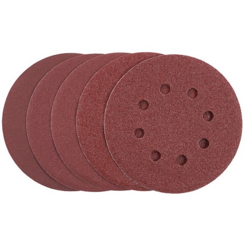 STANLEY STA32047-XJ Brusné papíry pro excentrickou brusku 125mm, P60, P80, 2x P120, P180