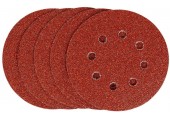 STANLEY STA32177-XJ Brusné papíry pro excentrickou brusku 125mm, P40, 5ks