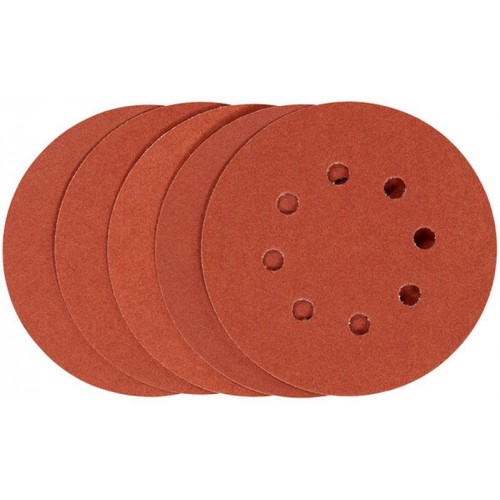 STANLEY STA32182-XJ Brusné papíry pro excentrickou brusku 125mm, P240, 5ks STANLEY STA32182-XJ Brusné papíry pro excentrickou brusku 125mm, P240, 5ks