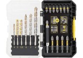 STANLEY STA88552-XJ FatMax 19dílná sada přesných vrtáků do zdiva a bitů