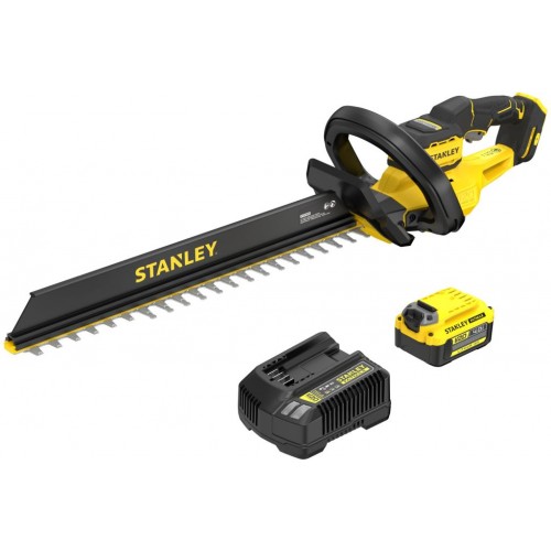 STANLEY STCHT8255M1 FatMax V20 Aku bezuhlíkové nůžky na živý plot (55cm/18V/1x4,0Ah)