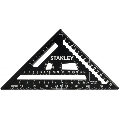 STANLEY STHT46101-0 Hliníkový nastavitelný tesařský úhelník 180mm STANLEY STHT46101-0 Hliníkový nastavitelný tesařský úhelník 180mm