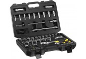 STANLEY STMT82831-1 72dílná sada 1/4" + 1/2" nářadí - 6hranné hlavice
