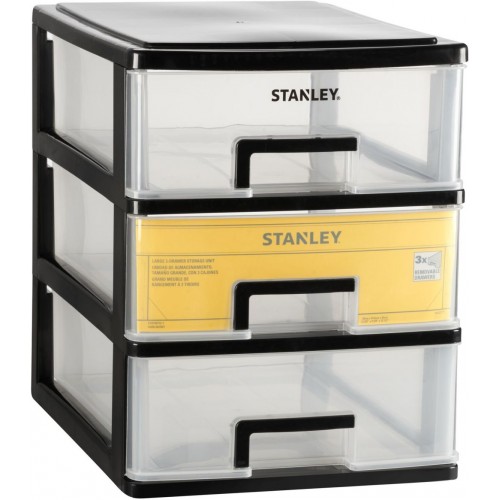 STANLEY STST40710-1 Essential Zásuvkový organizér malý - 3 zásuvky STANLEY STST40710-1 Essential Zásuvkový organizér malý - 3 zásuvky