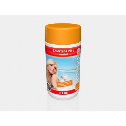 Bazénové tablety Chlortabs 20g organisch, 1 kg 0751101TD000