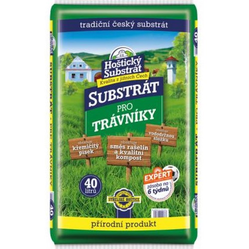 Hoštický substrát pro trávníky 40l Hoštický substrát pro trávníky 40l