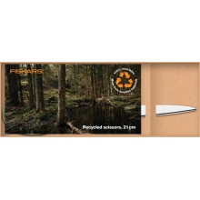 Fiskars Recyklované nůžky, 21 cm, dárkové balení 1059075
