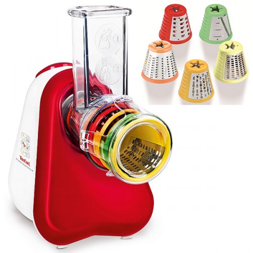 TEFAL FreshExpress strouhač bílá/červená MB756G31 TEFAL FreshExpress strouhač bílá/červená MB756G31
