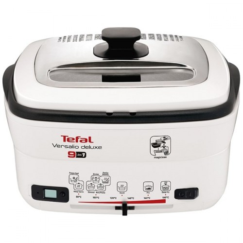 TEFAL Versalio De Luxe fritéza multifunkční fritéza 9v1 bílá FR495070 TEFAL Versalio De Luxe fritéza multifunkční fritéza 9v1 bílá FR495070