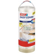 TESA Easy Cover zakrývací fólie, malířská páska a náplň 17m x 2,6m 57117-00000-03