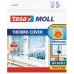 TESA MOLL Thermo Cover, transparentní fólie na rám okna, průhledná, 4m x 1,5m 05432-00000-00