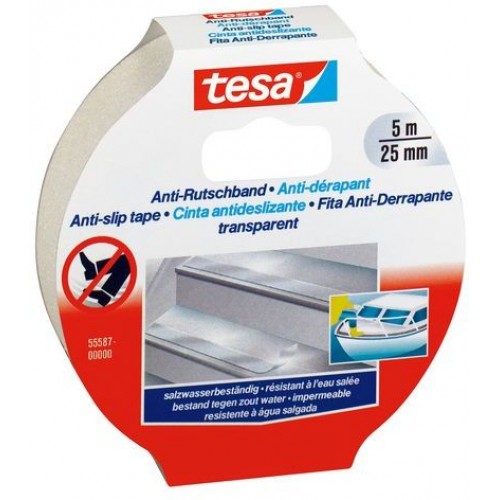 TESA Protiskluzová samolepící páska, transparentní, 5m x 25mm 55587-00011-01