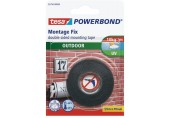 TESA Powerbond Montážní oboustranná pěnová páska pro exteriér, bílá, 1,5m x 19mm 55750-00003-02