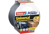 TESA Opravná páska Extra Power Universal, textilní, silně lepivá, stříbrná, 10m x 50mm 56348-00000-06