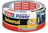 TESA Opravná páska Extra Power Universal, textilní, silně lepivá, stříbrná, 25m x 50mm 56388-00000-12